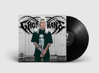 Ghostemane Record blackmage branding record vinyl