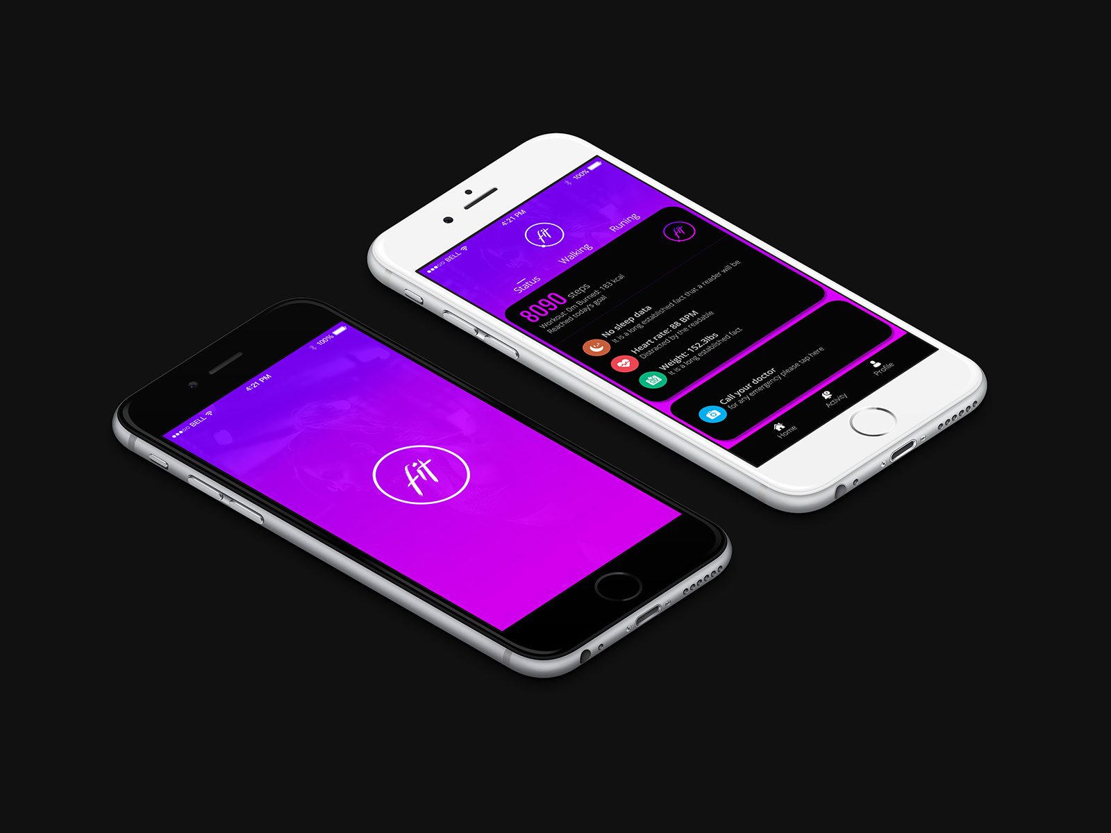 IOS app design by Rizoanul on Dribbble