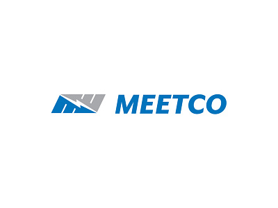 MEETCO branding electric engineering fromupnorth logo negative space trade trading