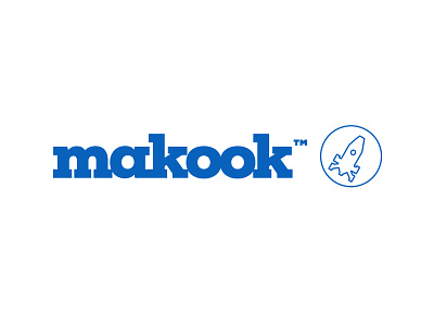 makook 2d behance big data growth growth hacking icon iconic logo makook rocket startup symbol