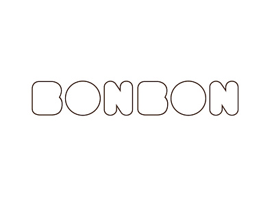 BONBON bonbon box from up north logodesign logotype package packaging pastry sweet tart wordmark