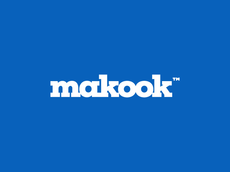 makook automation marketing automation media buying big data blue logo digital marketing startup line icon rocket