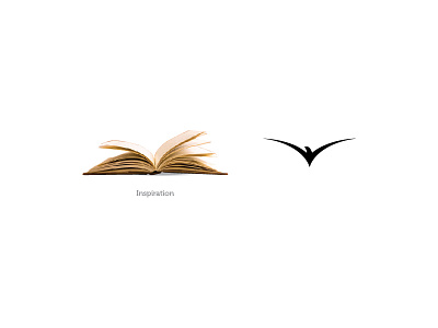 Outstanding Logo Concept bird books ebook epub fly flying high learn outstanding publishing read reading