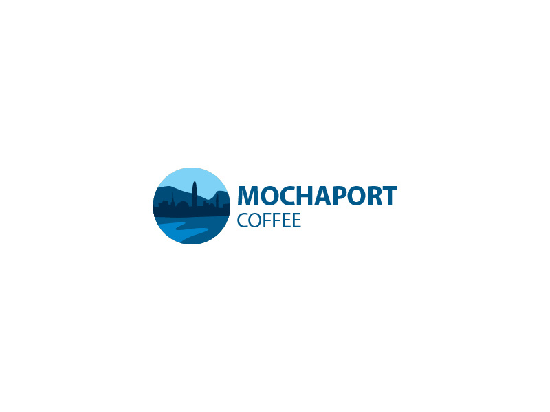 Mochaport Coffee imagery startup australia yemen port mocha coffee city illustration illustrative