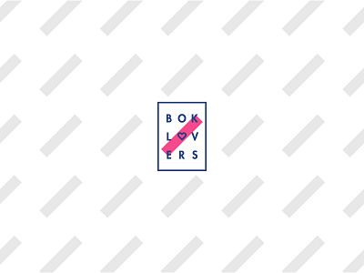 Boklovers bok book booklovers branding heart identity logo type love lover typography
