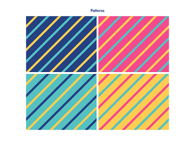 Boklovers Patterns bok book branding colorful colors heart identity love lover palette pattern patterns