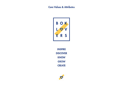 Boklovers Attributes bok book branding colorful colors heart identity love lover palette pattern patterns