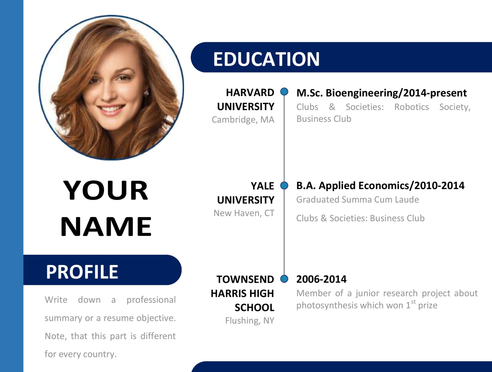 Latest Resume CV Templates by Azra on Dribbble