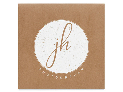 Jh Photography Logo branding handlettering logo logotype packaging
