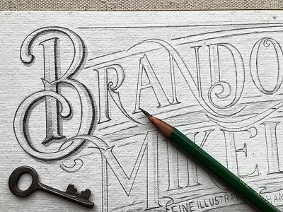 Personal Branding hand lettering illustration lettering print design vector