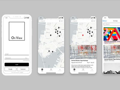 OnView - Art Gallery App for NYC