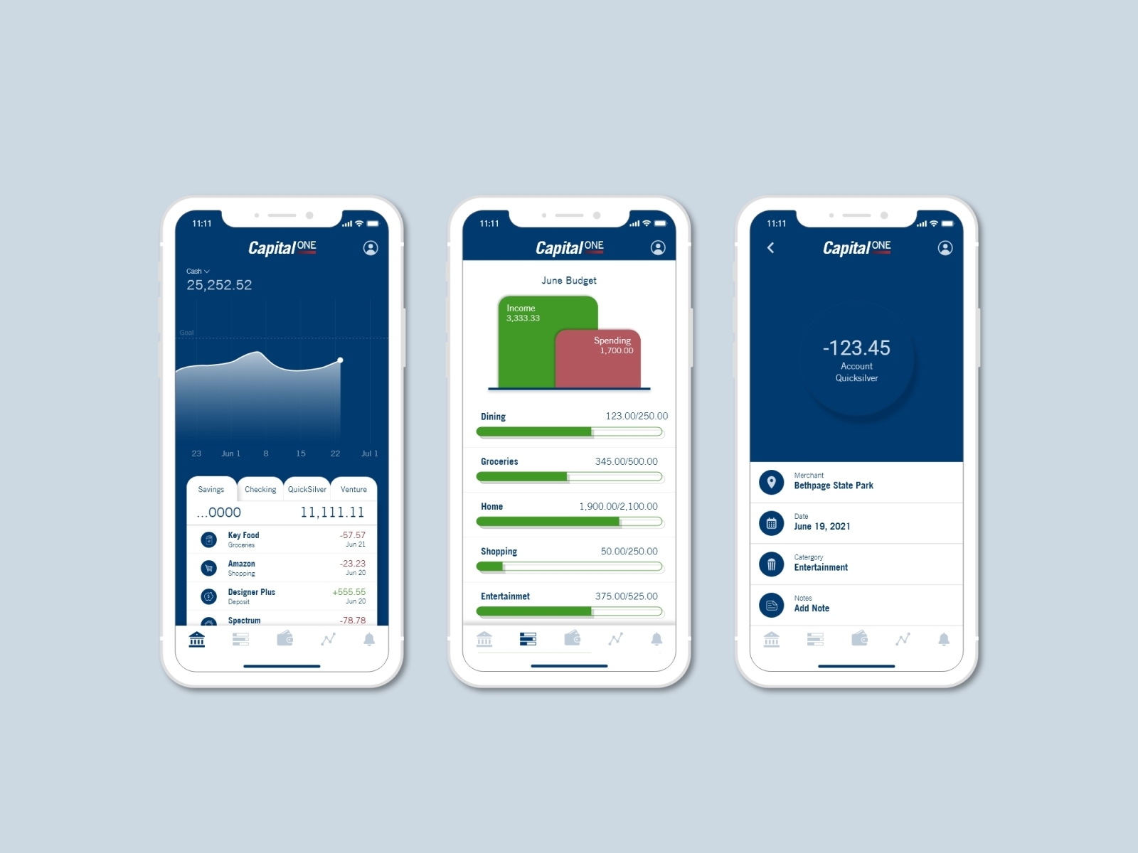 Capital One Redesign - Banking Re-Reimagined by Brian Heller on Dribbble