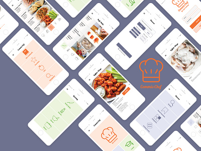 Commis Chef - Learn to cook not just what to cook app chef cooking design food kitchen learning ui ui design ux