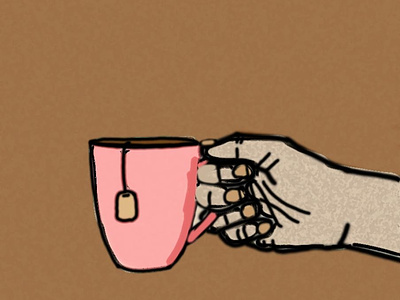 Do you like tea! design illustration