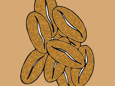 Coffee Beans! graphic design illustration