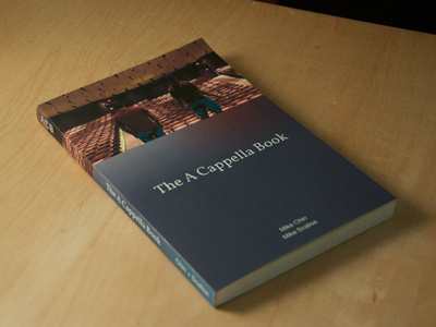 The A Cappella Book book cover matte print satin
