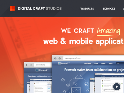 Digital Craft Studios craft digital website