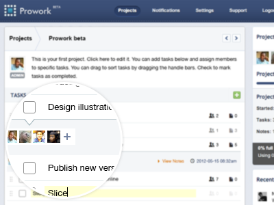 Prowork project page