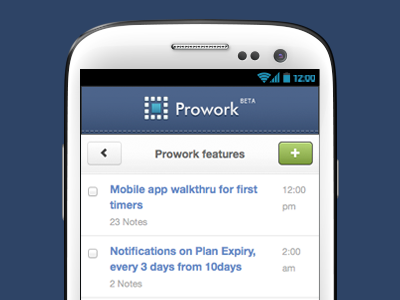 Prowork Mobile2 blue bootstrap css html mobile prowork responsive site