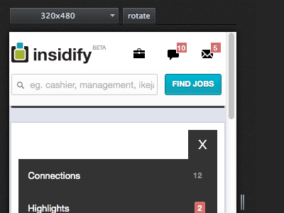 Insidify (Testing viewports) firefox responsive skeleton viewports