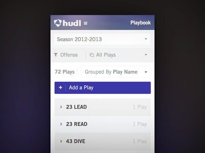 Hudl Concept concept sports