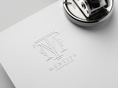 Mentips Logo branding design logo
