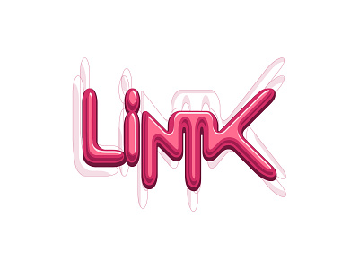 Lintk Candy Effect illustration logo vector