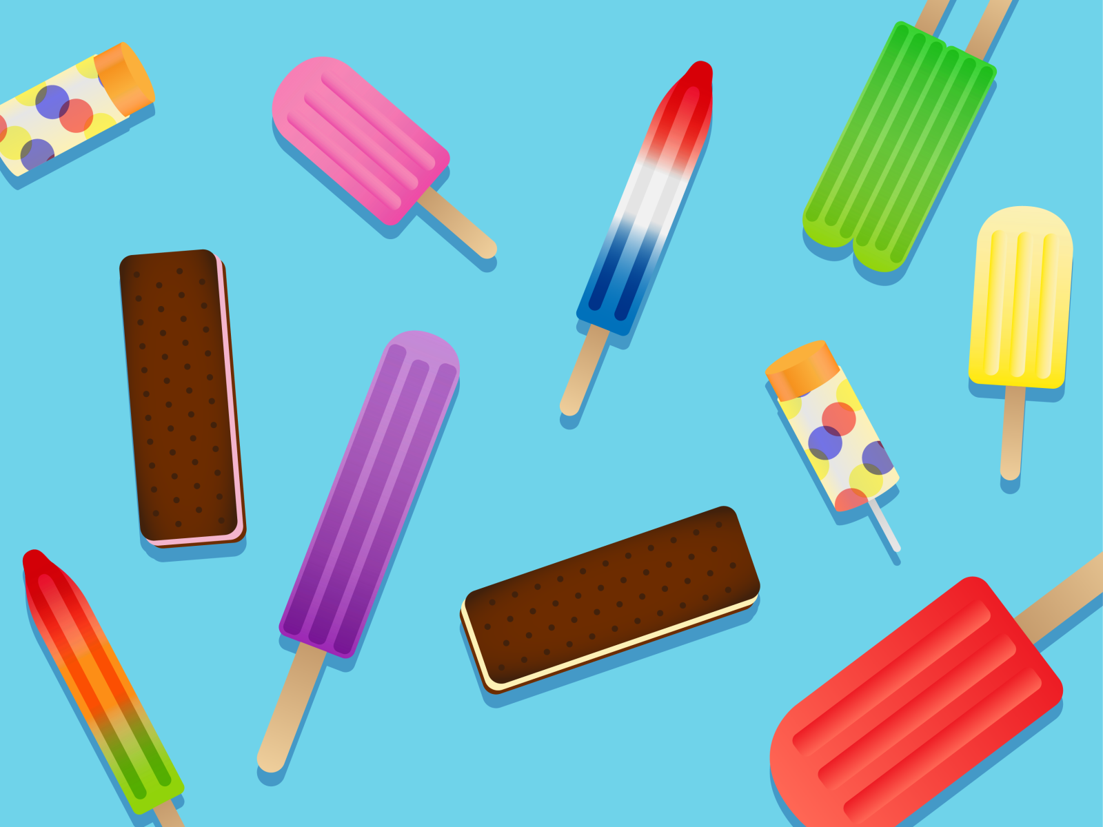 Summer Treats By Renee Russell On Dribbble 3959