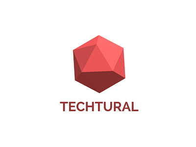 Techtural (Animation Services Provider) Logo Re-branding branding design graphic design logo