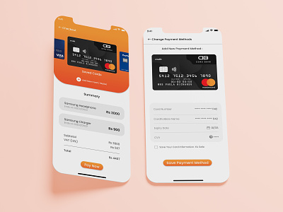 Daily UI #002 - Credit Card Checkout app dailyui design ui ux