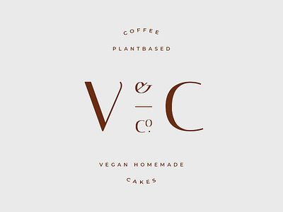 Plantbased Coffee elegant logo