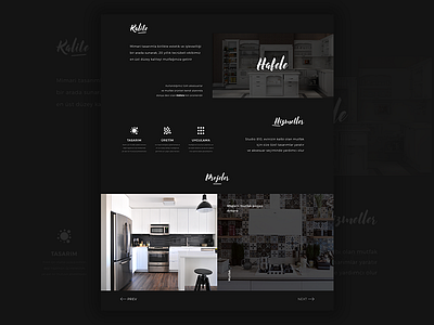 Öztürk Group Kitchen kitchen studio ui ux website