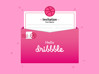 Hi Dribbble! debute dribbble hello invite