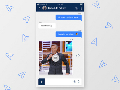 Daily UI #013 / Direct Messaging