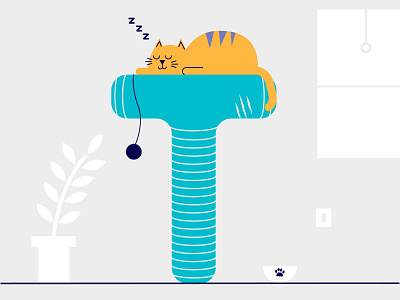 36 days of type T 36days 36daysoftype cat challenge daily letter sleep typography vector