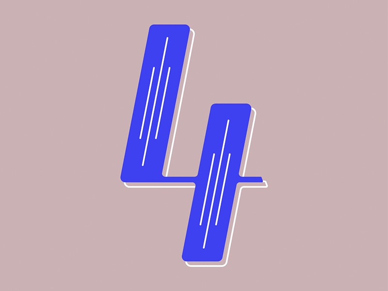 36 days of type 4 36days 36daysoftype 4 challenge daily design number type