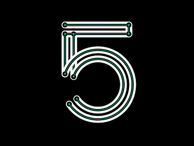 36 days of type 5 36days 36daysoftype challenge letter number type