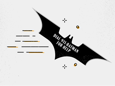 Batman Business Card batman buisness card challenge dribble hero illustrator warmup