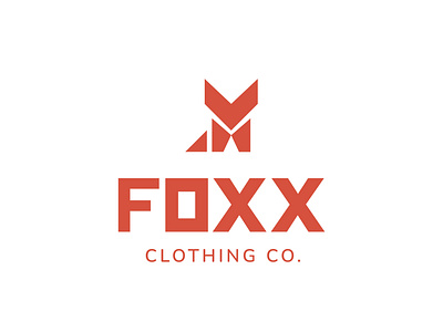 Foxx Clothing Co branding cloth clothing company creative curative design fox graphic design illustration logo logo design