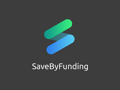 Save By Funding - Logo branding crowdfunding design identity logo platform solidarity