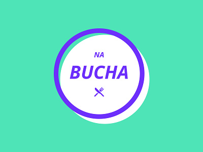 Na Bucha - Branding brand branding color colour design food icon illustration logo typography vector
