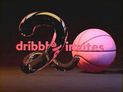 2 silky smooth dribbble invites [Closed] animated c4d cinema 4d draft drafting dribbble invite invites motion