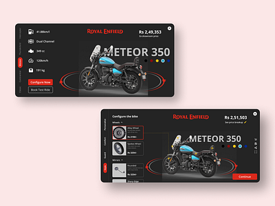 Royal Enfield App - Redesign