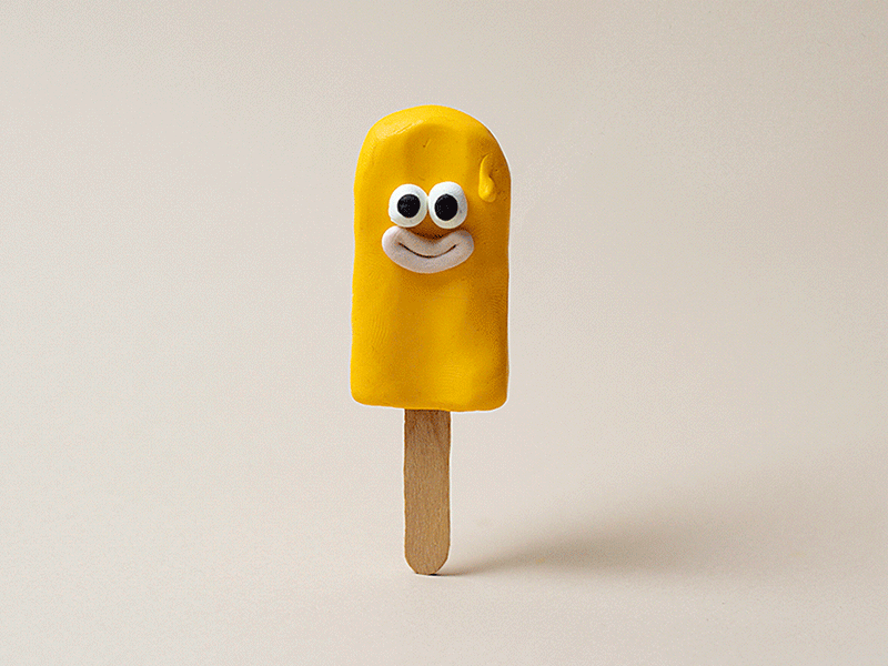 Popsicle melt claymation animation animation art character design claymation claymotion frame by frame melt plasticine plasticinema popsicle stop motion animation stopmotion