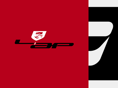 LAP brand identity branding car logo crest logo lap lauris auto passion logo typography