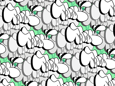 Art print Flop 6 flop futon graffiti illustration pattern typography