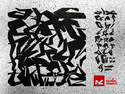 Abécédaire 006 graffiti typography