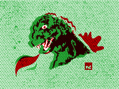 Godzilla illustration