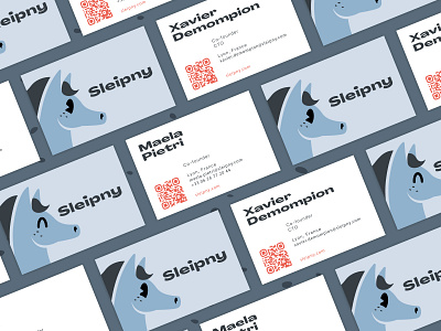 Sleipny branding branding business card colt logo foal logo horse logo print sleipnir sleipnir logo sleipny