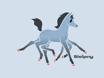 Sleipny branding branding logo mascot sleipnir sleipny